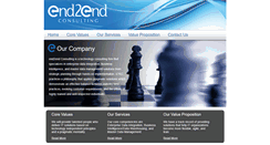 Desktop Screenshot of end2endconsulting.com